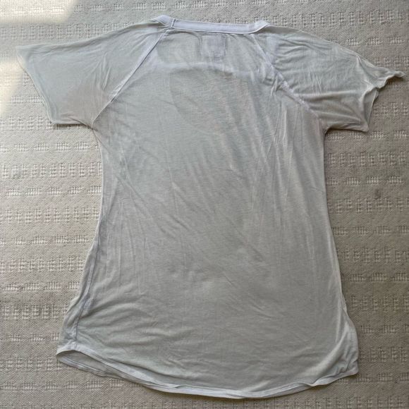 Chaser Front Cut-Out White T-Shirt - Size XS (fits up to a medium) - Picture 2 of 3